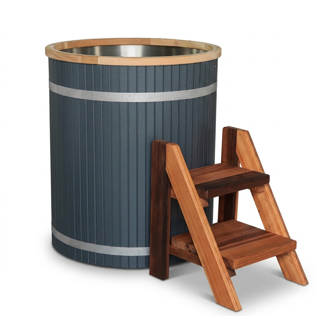 UnleashRep Western Red Cedar Cold Plunge Tub