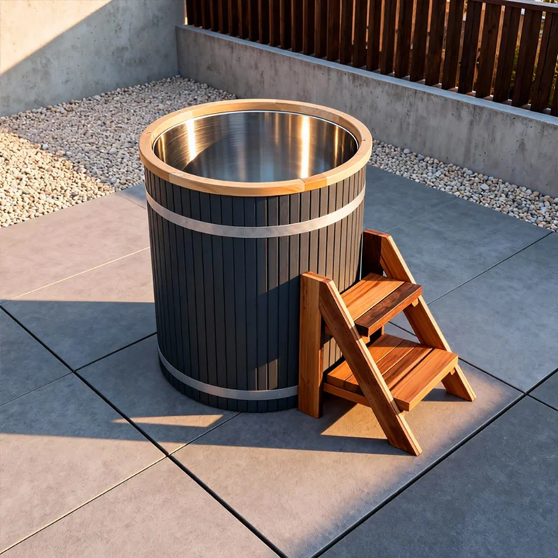UnleashRep Western Red Cedar Cold Plunge Tub