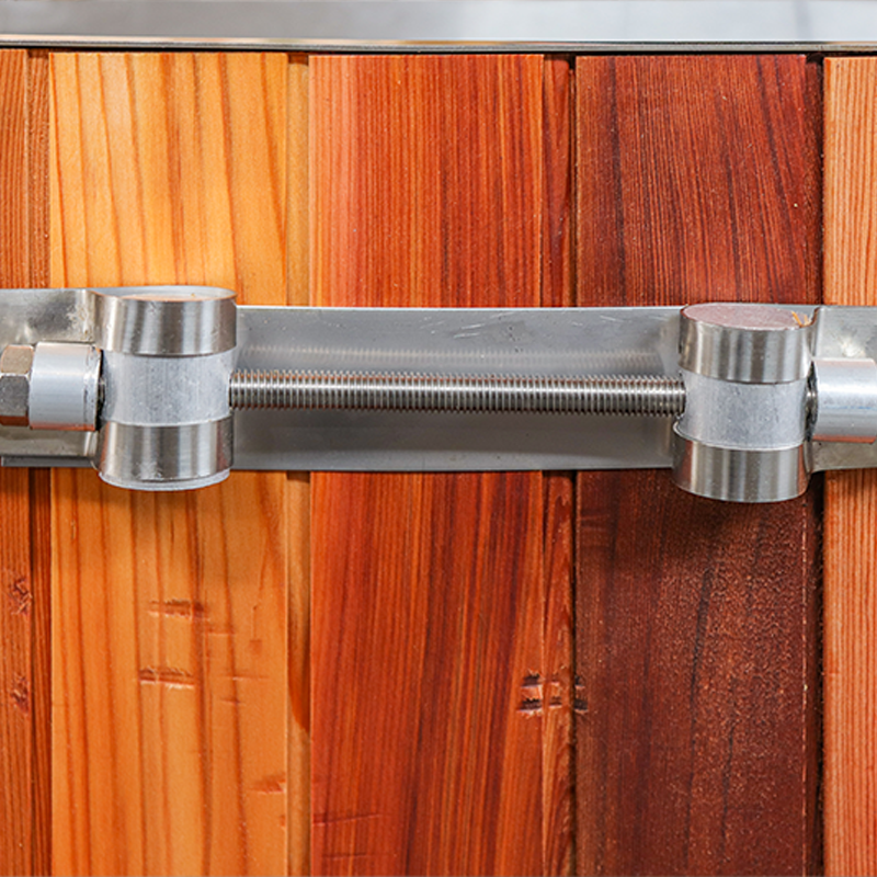 UnleashRep Western Red Cedar Oval Cold Plunge Tub with Chiller